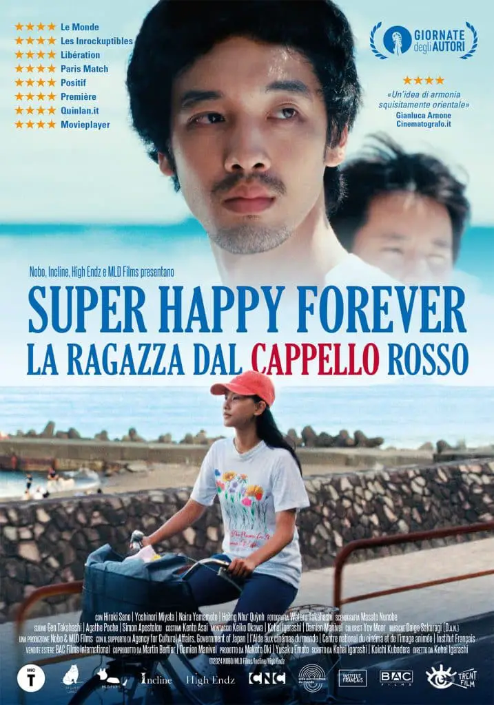 Super happy forever - la ragazza dal cappello rosso: trailer e poster Super happy forever - la ragazza dal cappello rosso: trailer e poster