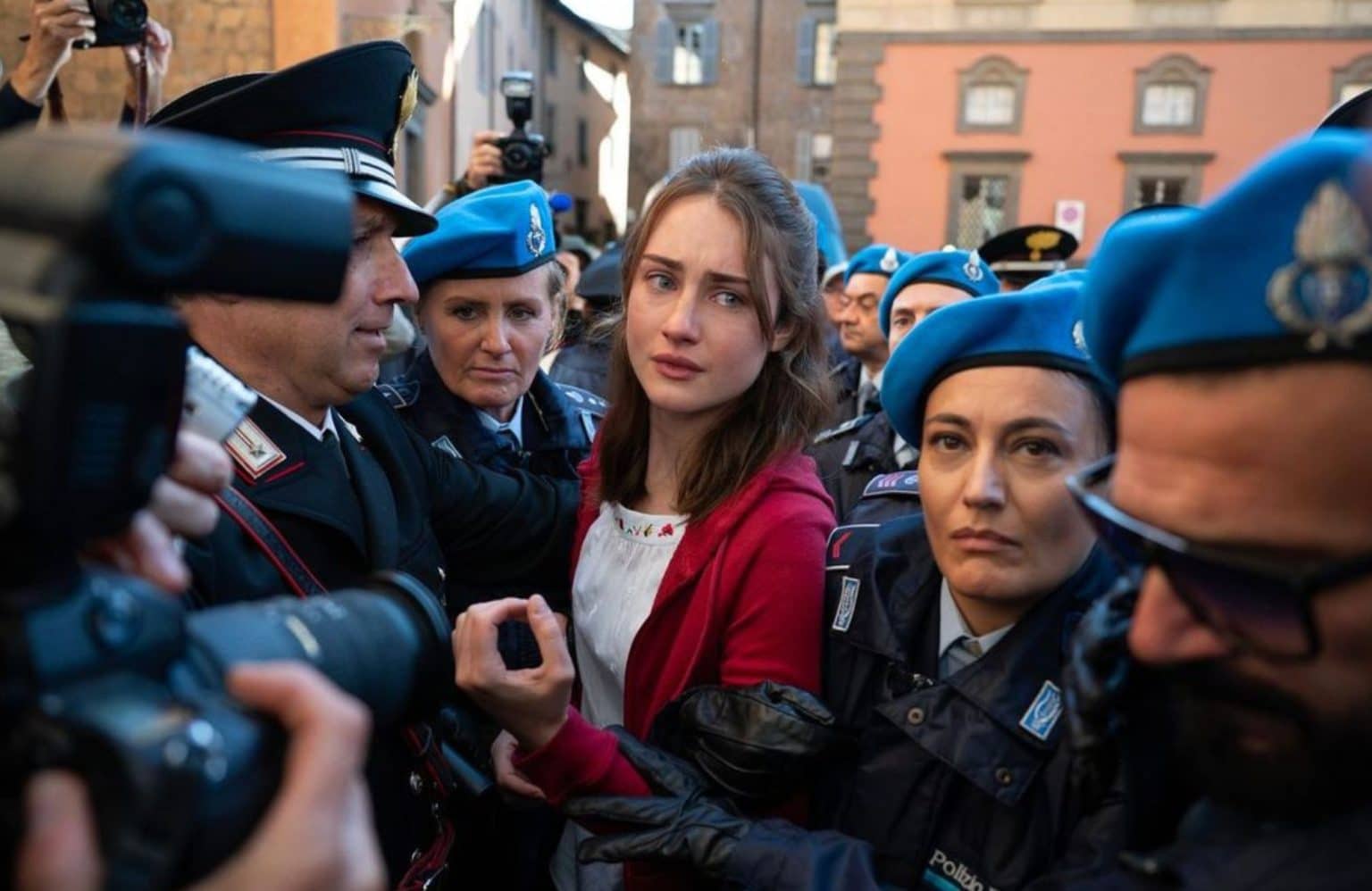 The twisted tale of amanda knox disney+ trailer e key art