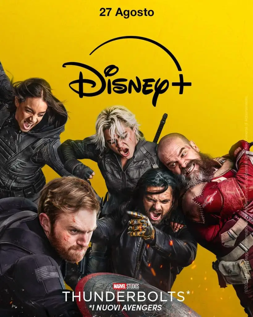Thunderbolts film marvel disney+