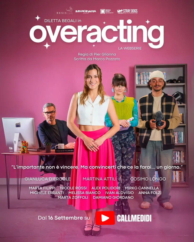 Overacting: il trailer della web serie Overacting poster