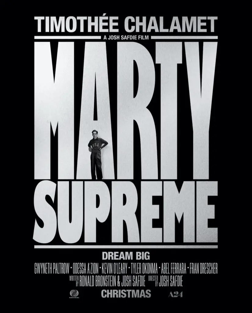 Marty supreme con timothée chalamet, il teaser trailer