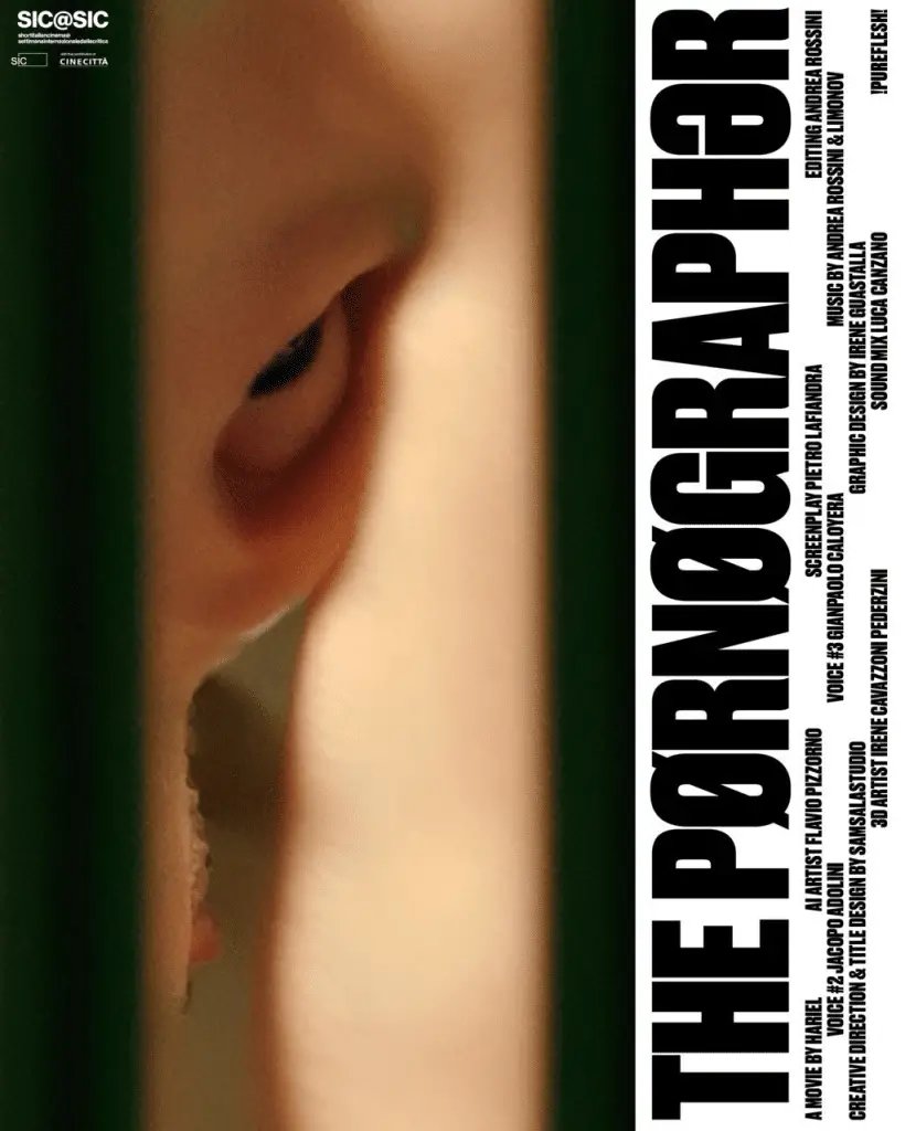 Il collettivo hariel presenta oggi a venezia il corto the pørnøgraphər Il collettivo hariel presenta the pørnøgraphər