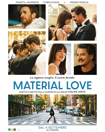 La prossima settimana al cinema Material love