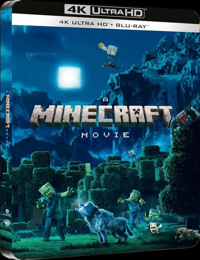 Minecraft: fenomenale steelbook del film 4k in offerta Minecraft: fenomenale steelbook del film 4k in offerta