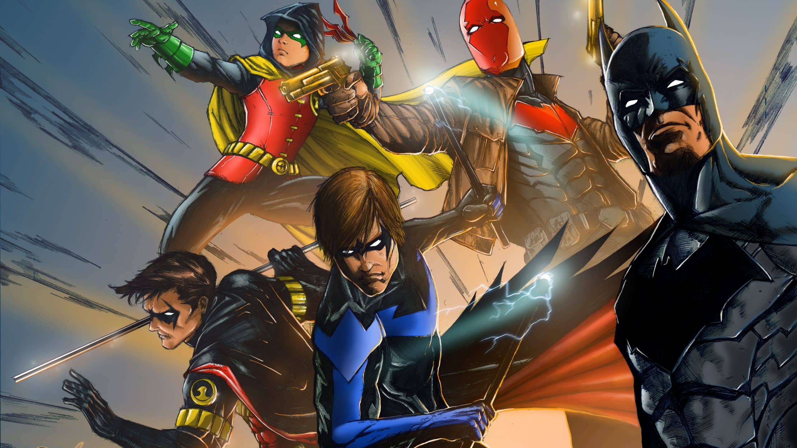 Robin in un innovativo film animato del 2028