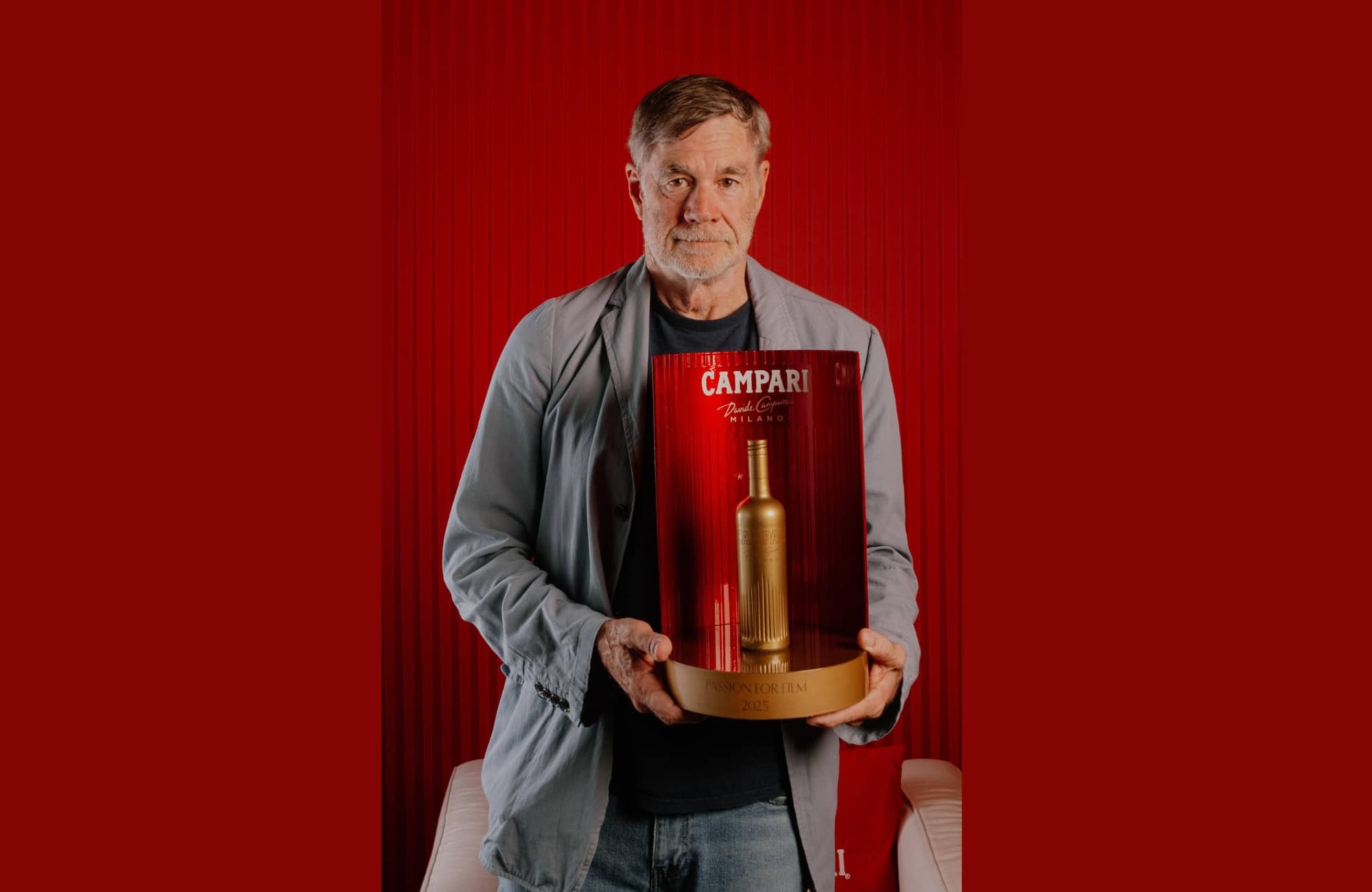 Gus van sant ritira il campari passion for film award