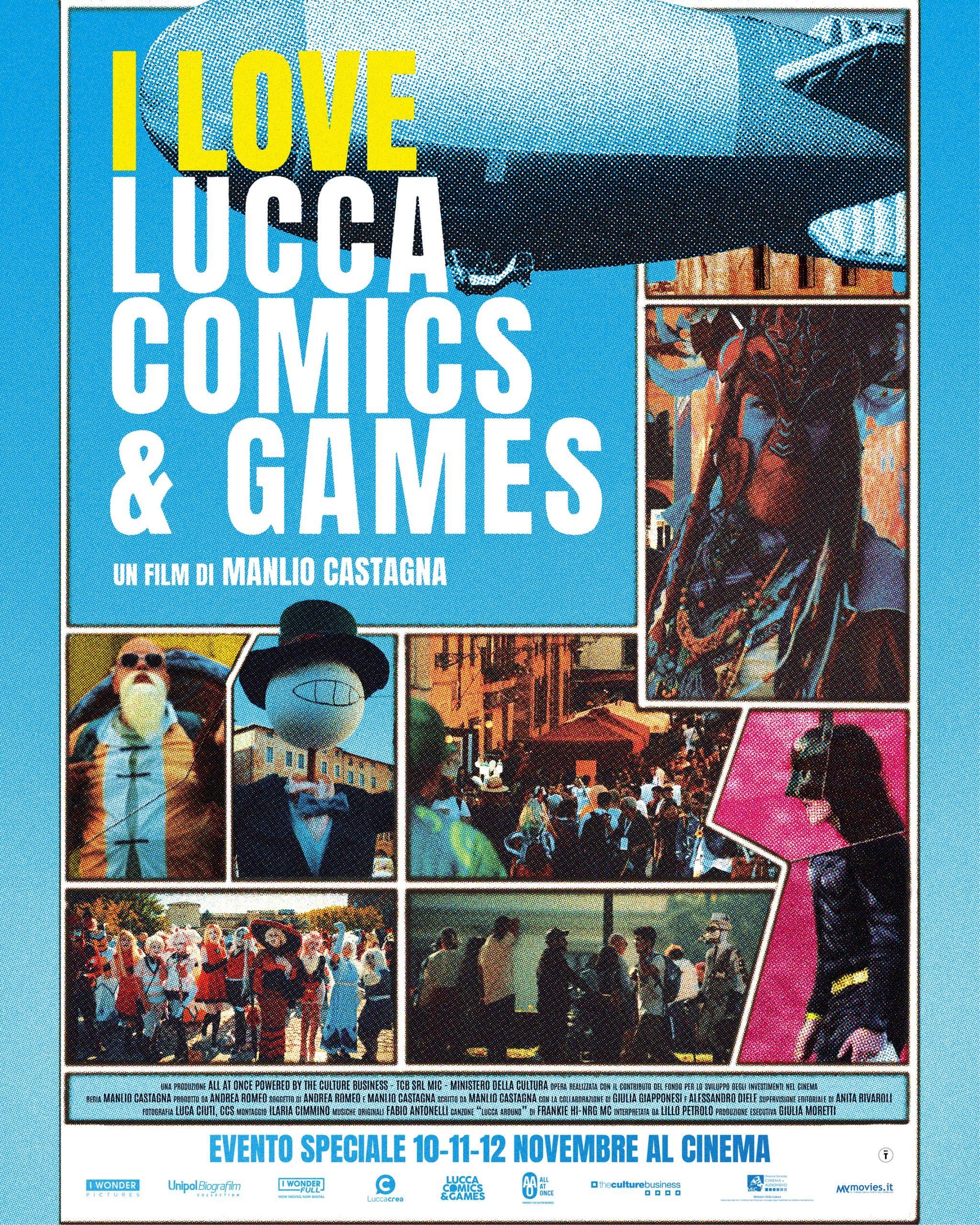 I love lucca comics & games: il maggior community event del mondo ora anche al cinema I love lucca comics & games: il maggior community event del mondo ora anche al cinema