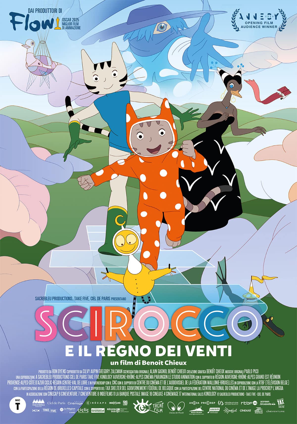 Scirocco e il regno dei venti: dal 16 ottobre al cinema la nuova fiaba animata di benoît chieux