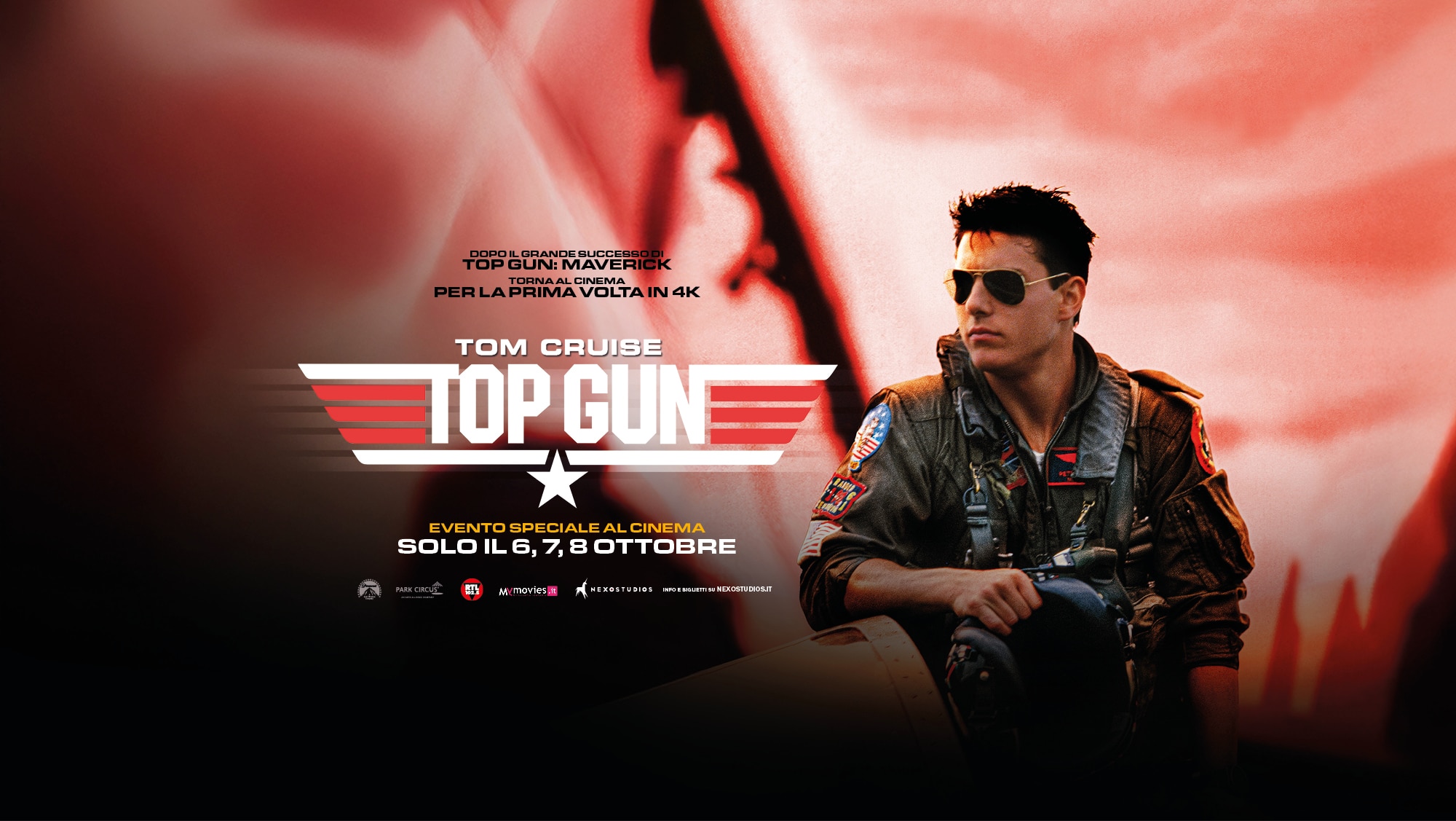 Top gun torna al cinema in versione 4k dal 6 all’8 ottobre