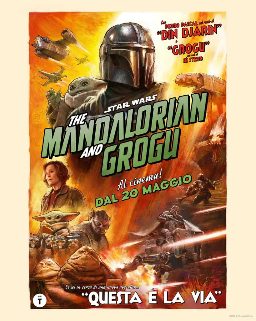 The mandalorian and grogu, magico trailer verso il 2026