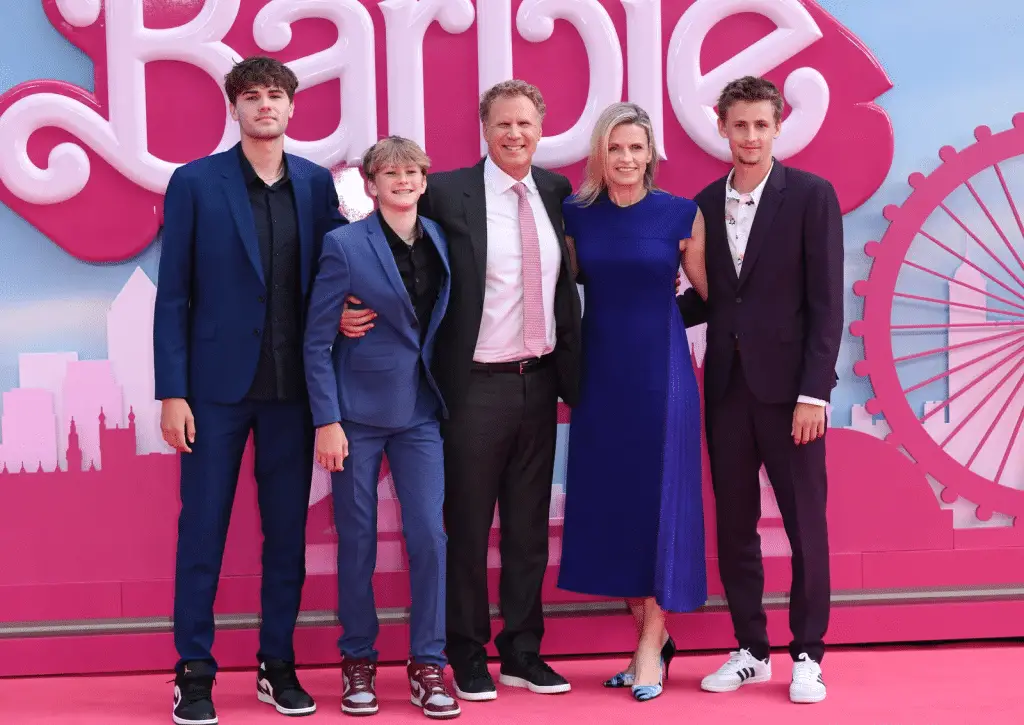 Will ferrell con la famiglia