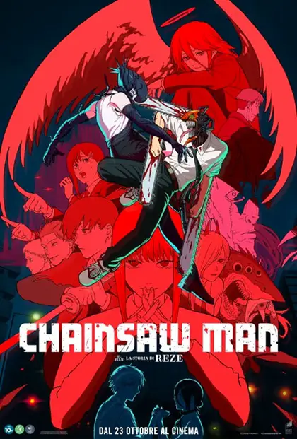 La prossima settimana al cinema Chainsaw man - il film: la storia di reze