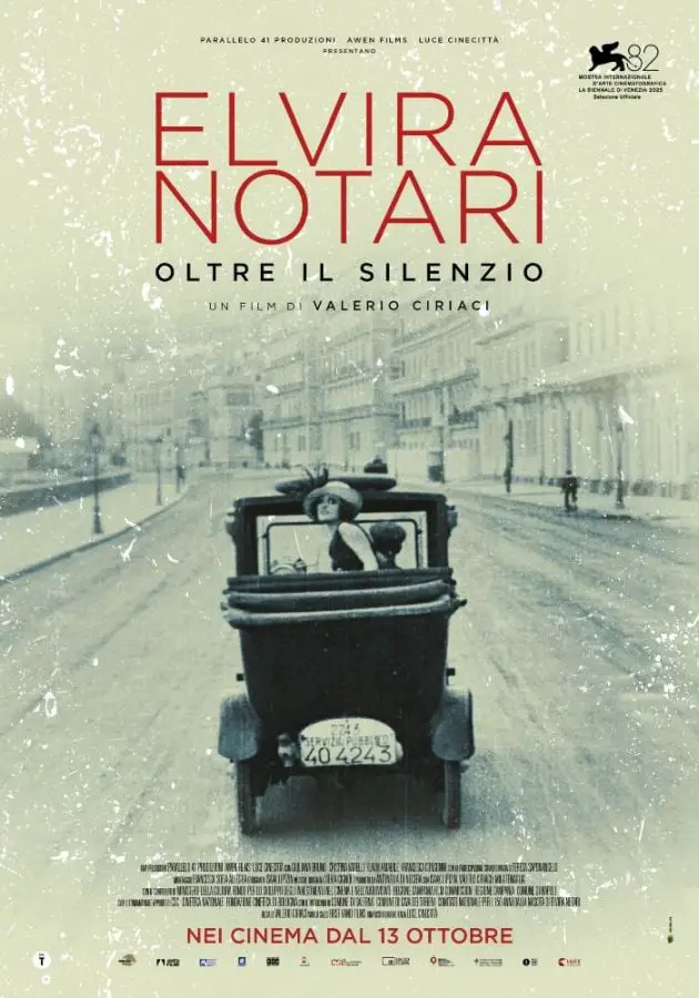 La prossima settimana al cinema Elvira notari. Oltre il silenzio