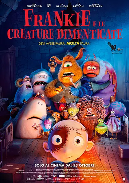 La prossima settimana al cinema Frankie e le creature dimenticate