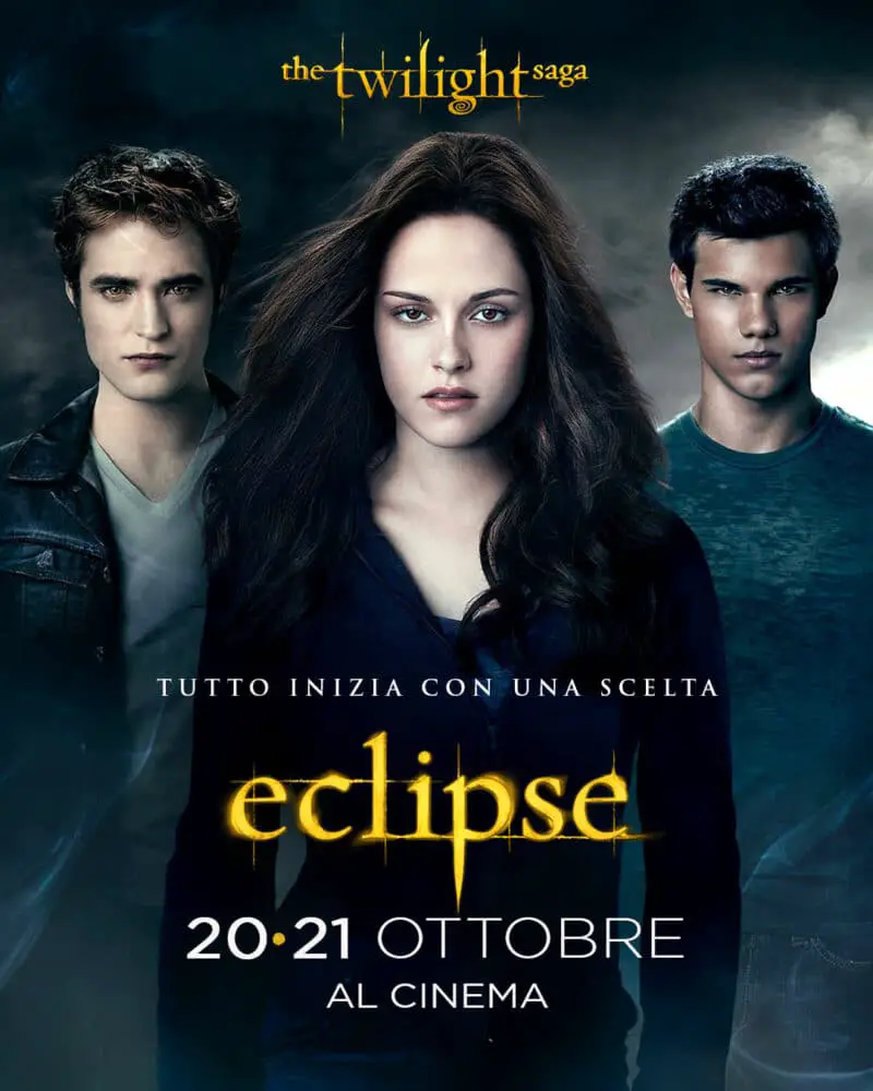La prossima settimana al cinema The twilight saga: eclipse