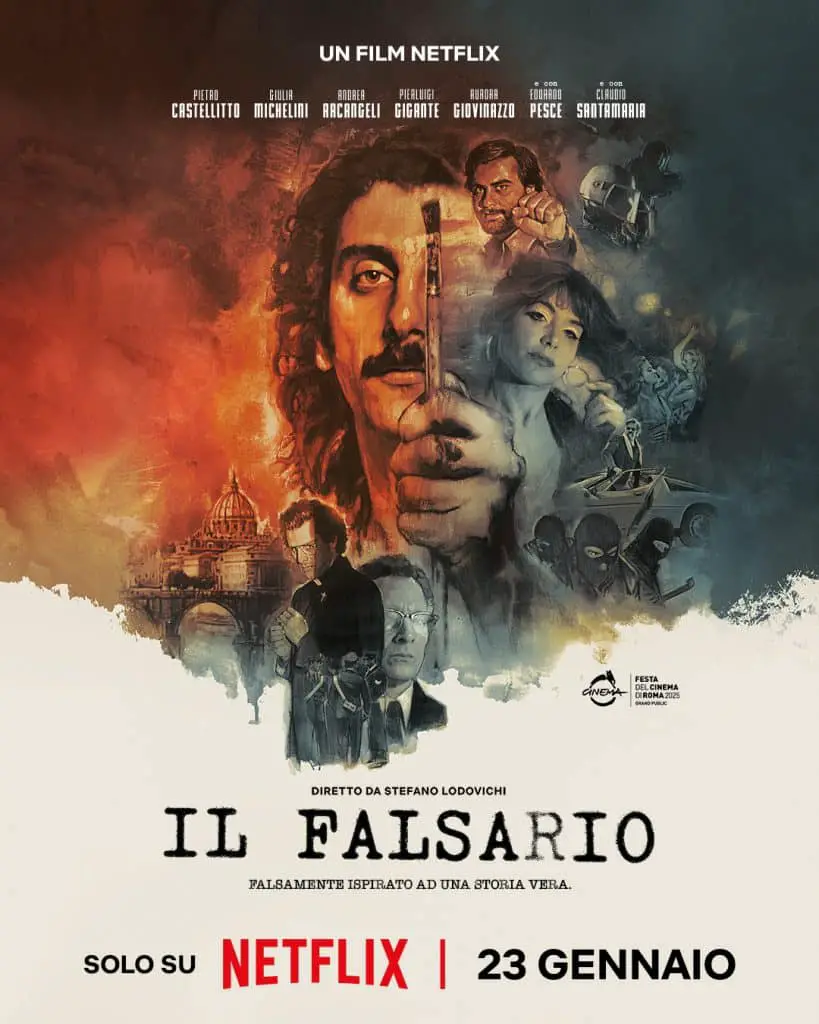 Il falsario in arrivo su netflix Il falsario in arrivo su netflix