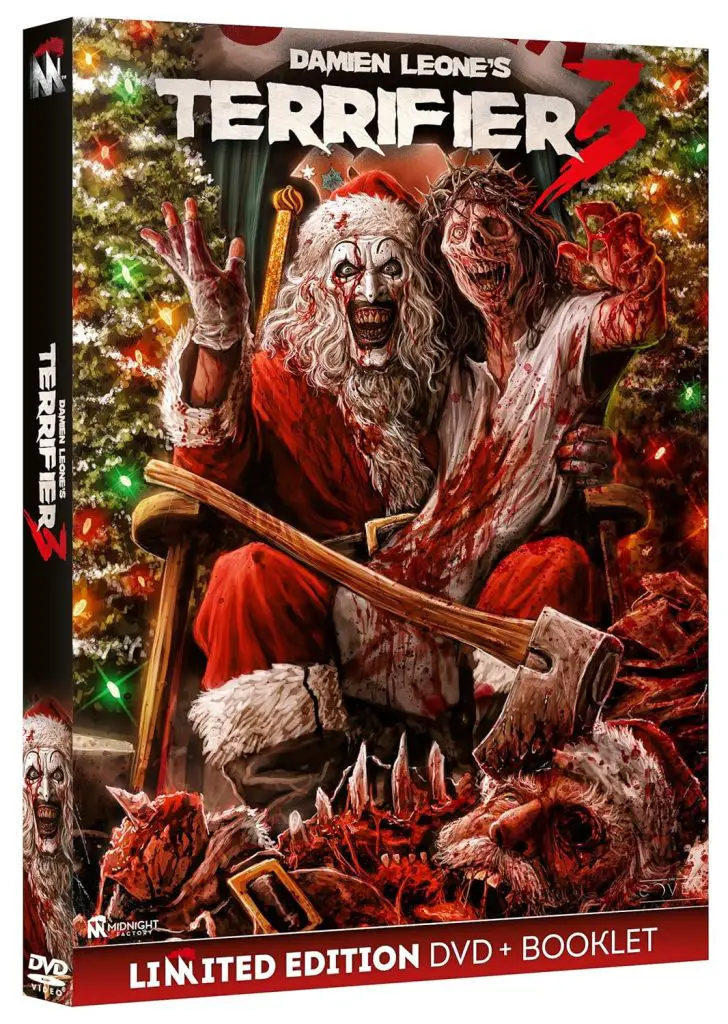 Terrifier 3, il dvd dell'horror natalizio in offerta su amazon Terrifier 3
