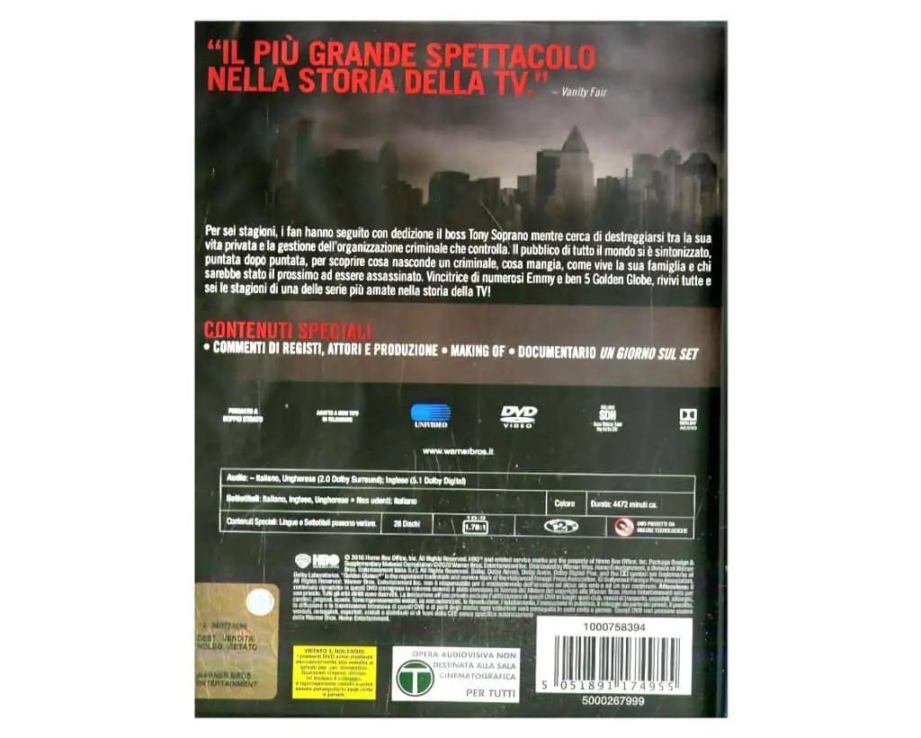 I soprano, il made in italy che piace in offerta amazon I soprano, il made in italy che piace in offerta amazon