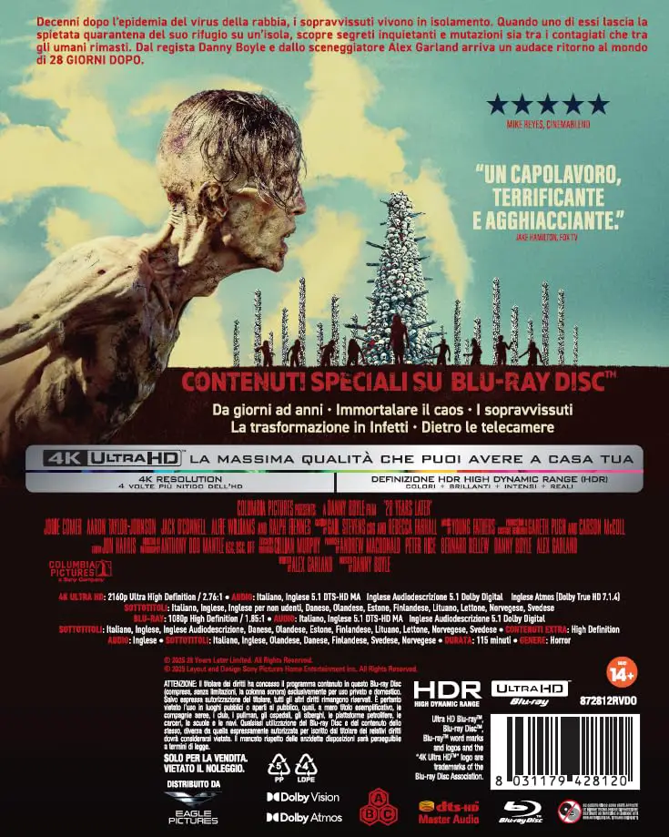 28 anni dopo: in offerta lo steelbook 4k su amazon