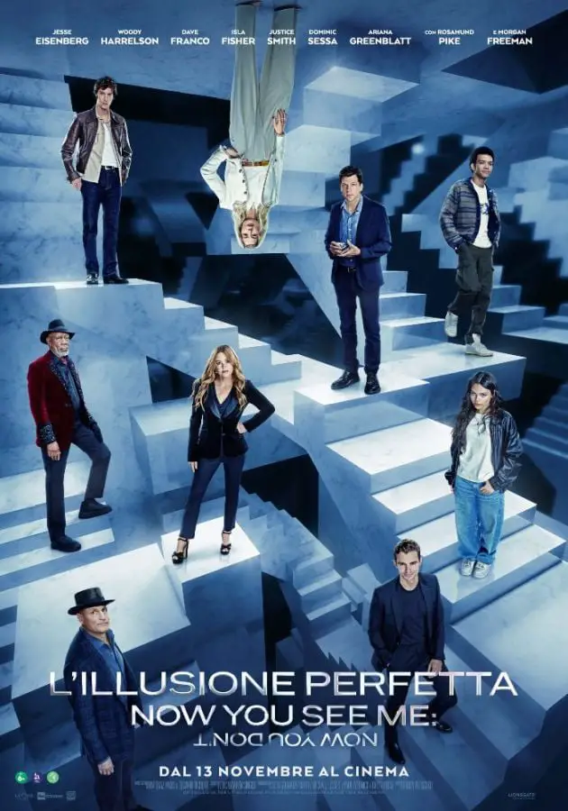 La prossima settimana al cinema L'illusione perfetta - now you see me 3