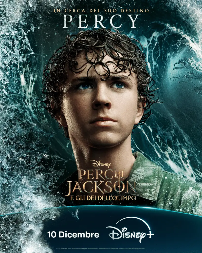 Percy jackson 2: fenomenale trailer per disney+