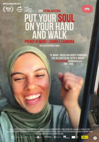 Put your soul on your hand and walk