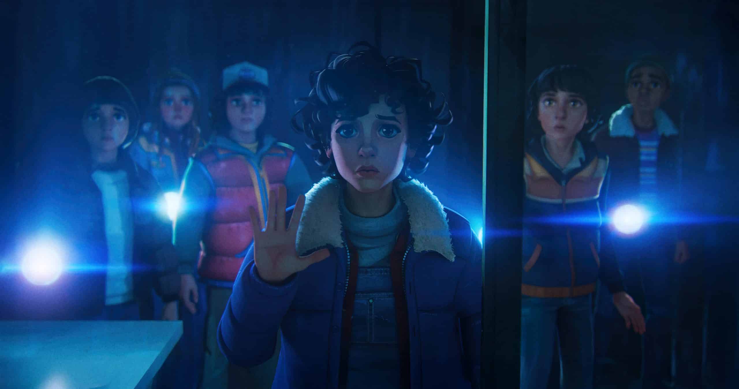 Stranger things storie dal 1985 con il gruppo di hawkins