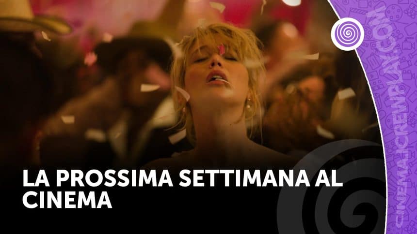 La prossima settimana al cinema
