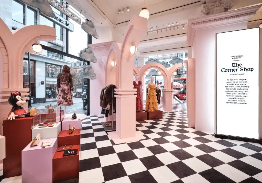 Selfridges e disney presentano a most magical christmas