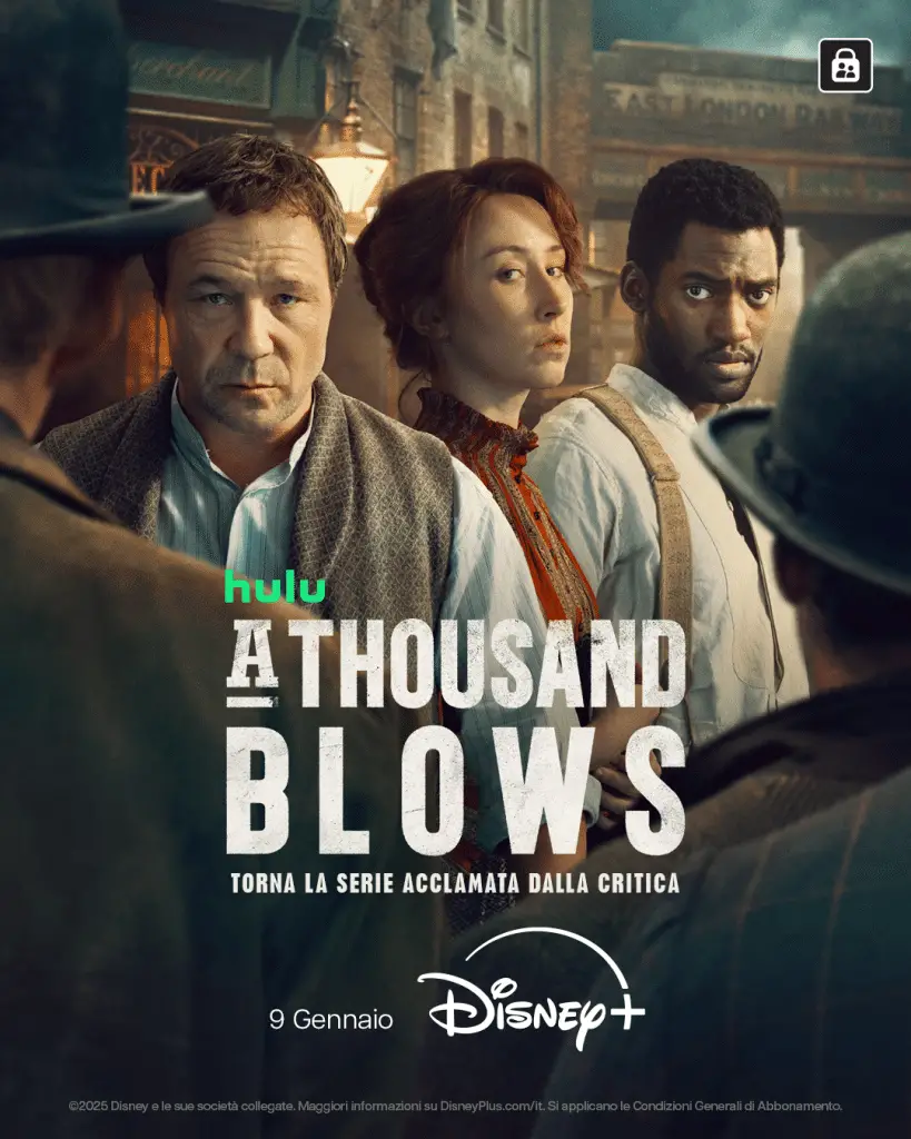 A thousand blows la seconda stagione disponibile dal 9 gennaio su disney+ A thousand blows 2 poster