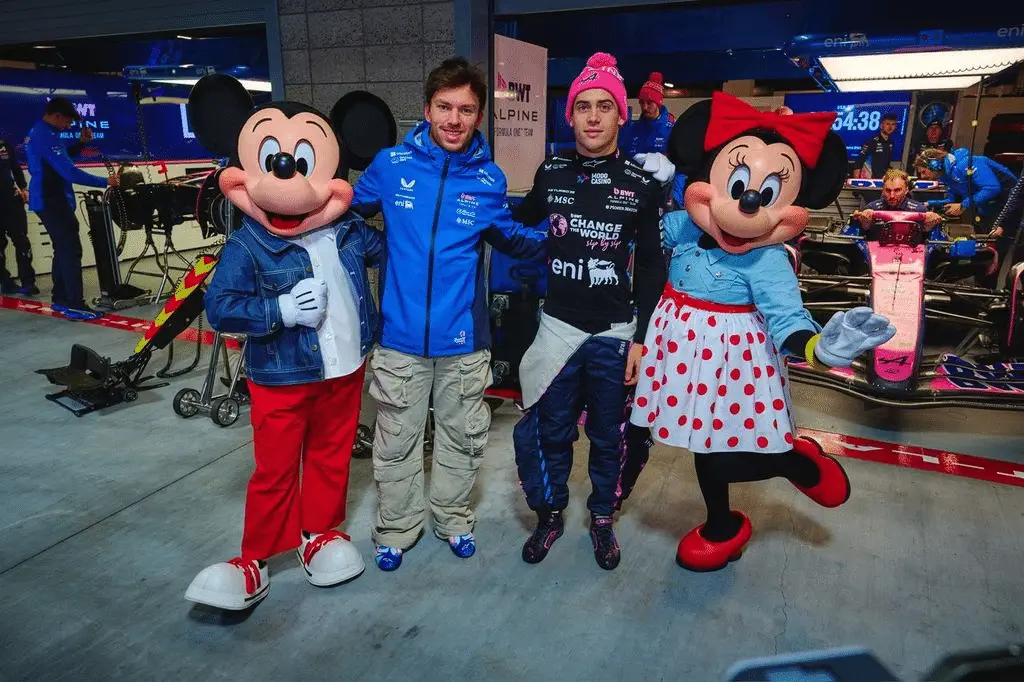 Fuel the magic: al via la collaborazione tra disney e f1