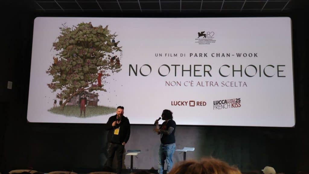 No other choice, impeccabile anteprima a lucca 2025 No other choice, impeccabile anteprima a lucca 2025