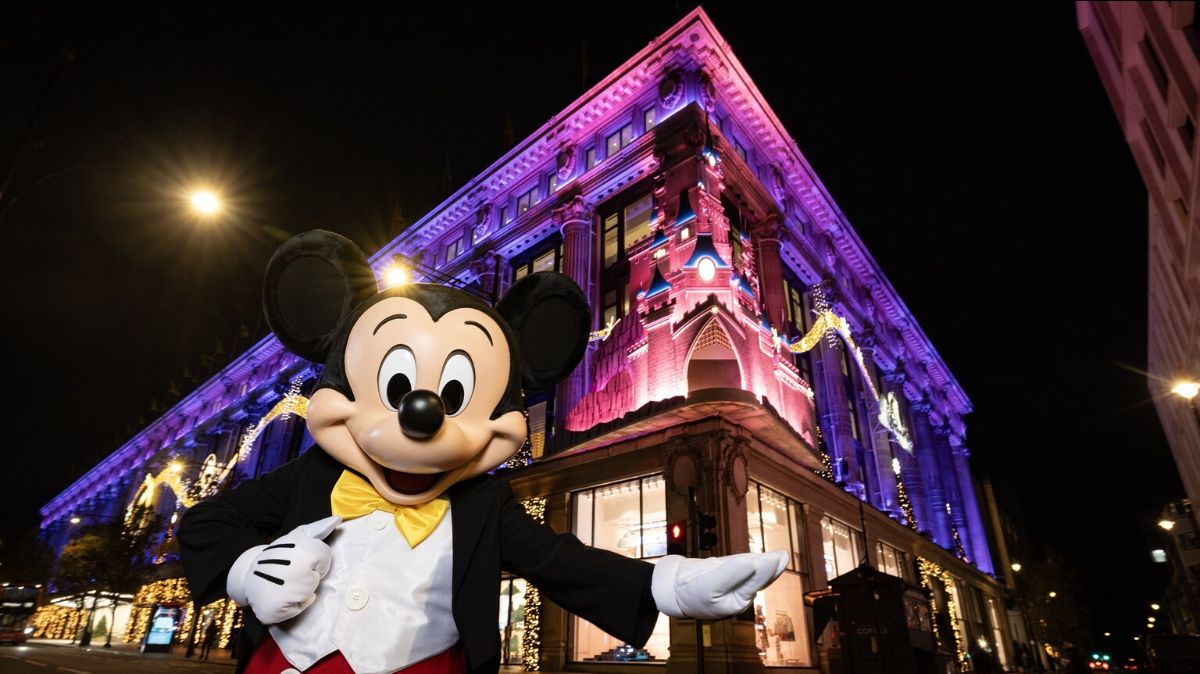 Selfridges e disney presentano a most magical christmas