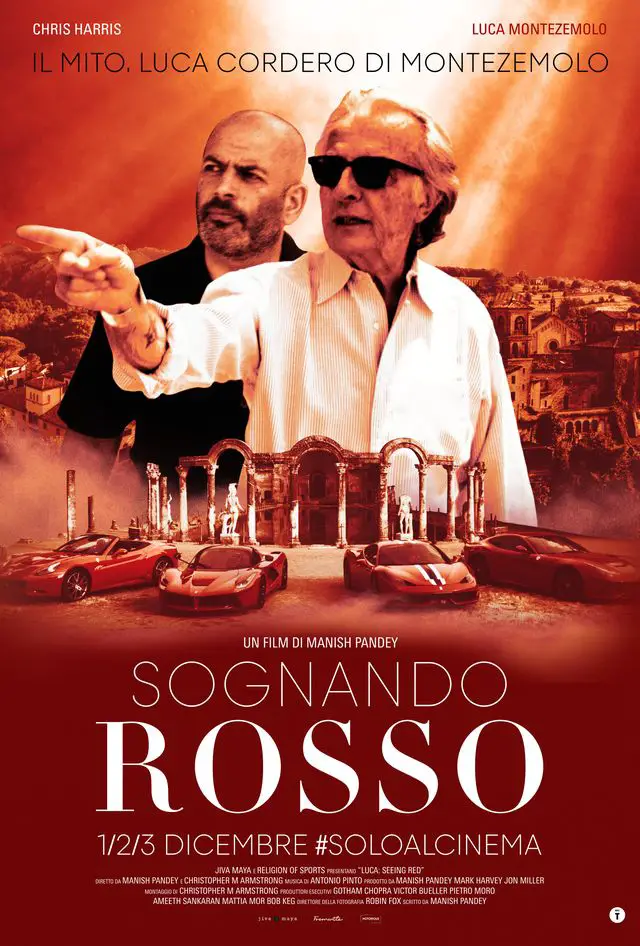 Sognando rosso: uscita evento il 1, 2 e 3 dicembre