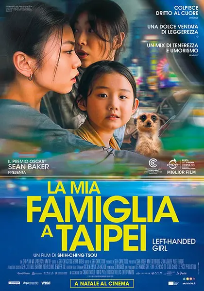 La prossima settimana al cinema La mia famiglia a taipei