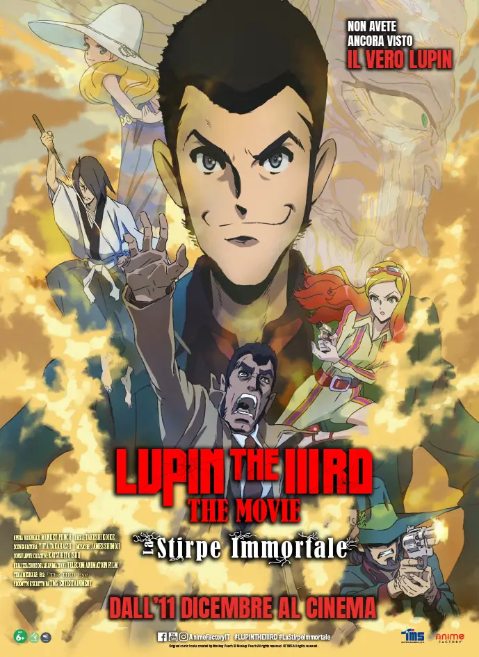 Lupin the iiird - the movie: la stirpe immortale