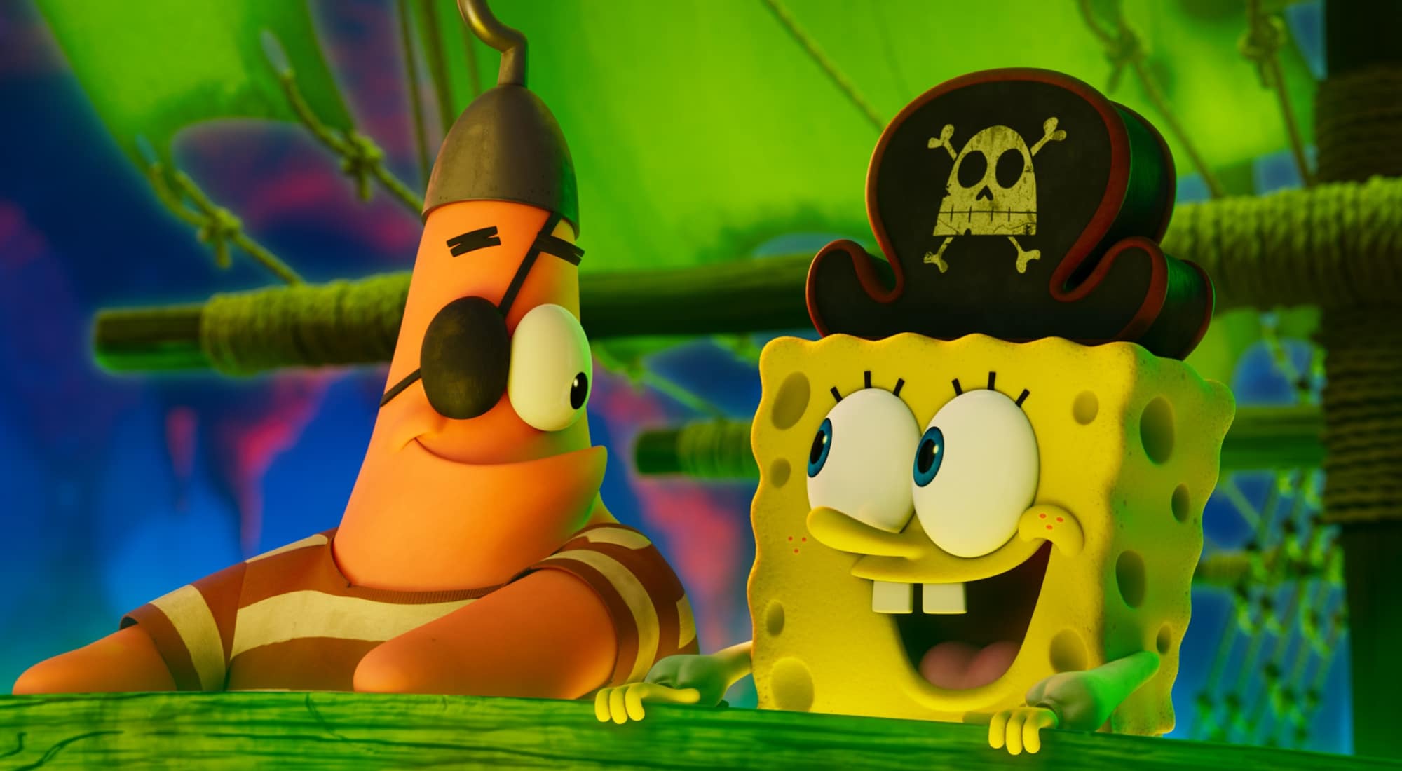 Spongebob-un’avventura da pirati: dal 1° gennaio al cinema