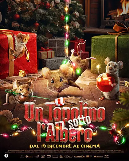 La prossima settimana al cinema Un topolino sotto l'albero