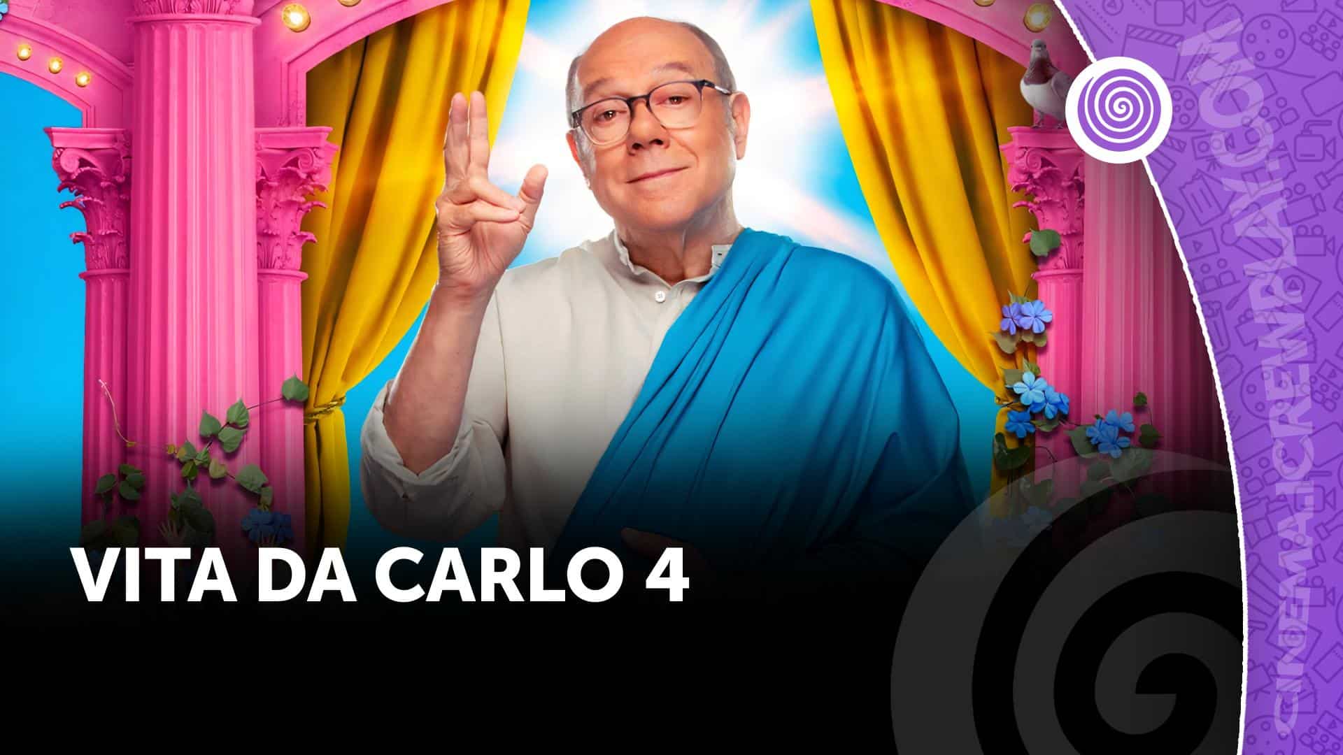 Vita da carlo 4, il verdone post sanremo fa e pure insegna