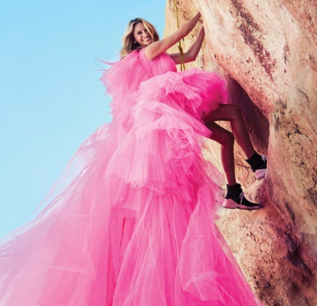 Julia roberts harper's bazaar scogliera servizio