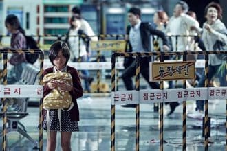 Seok-woo e Su-an in Train to Busan