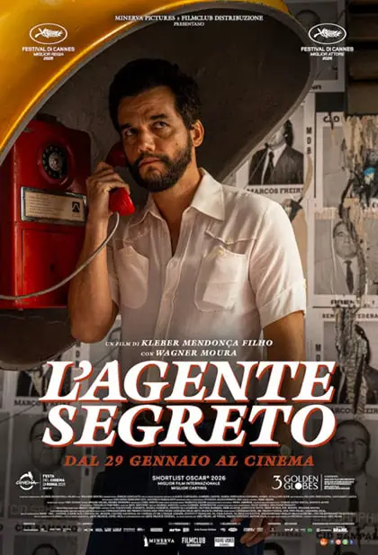 La prossima settimana al cinema L'agente segreto