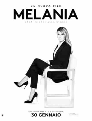 La prossima settimana al cinema Melania