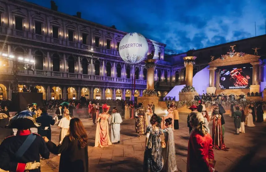 Evento bridgerton venezia