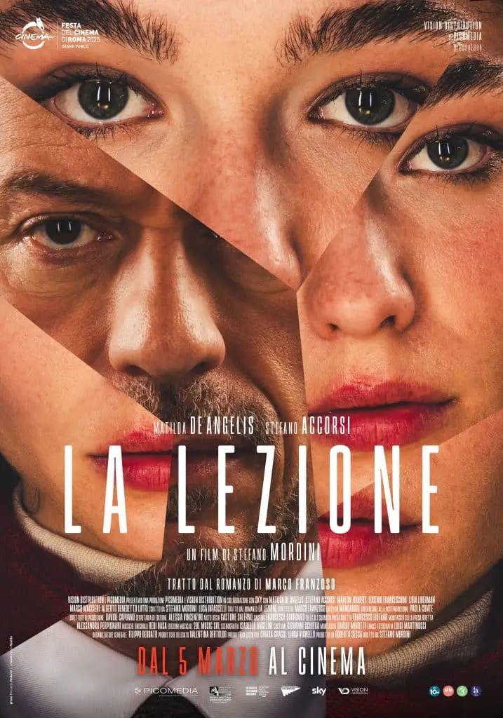 La lezione film key art