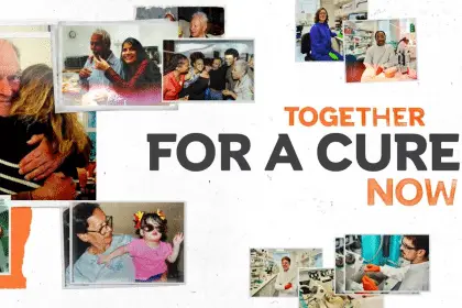 Together for a cure poster