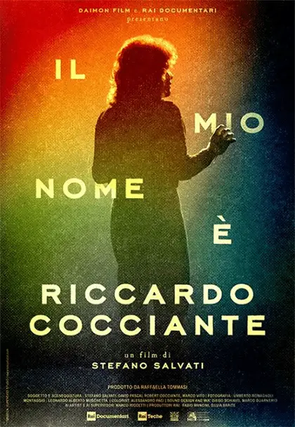 Riccardo cocciante: il docufilm il 4 marzo su rai 1 Il mio nome è riccardo cocciante poster