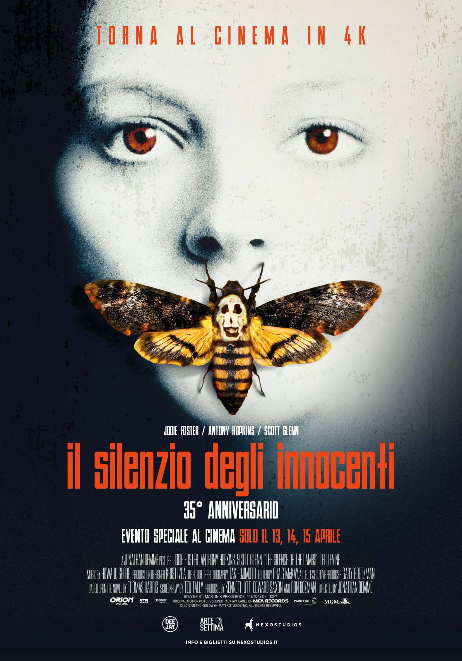Il Silenzio degli Innocenti ritorno cinema date