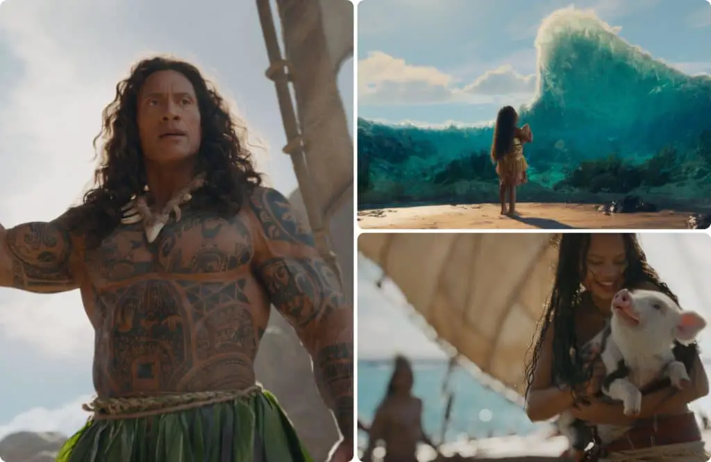 Oceania live-action cast