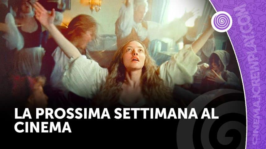 La prossima settimana al cinema